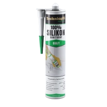 Silikon sanitarny białyw kartuszu 300ml - TECHNICQLL
