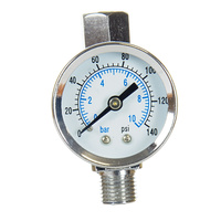 Reduktor ciśnienia z manometrem przynarzędziowy 1/4", AUARITA FR-3