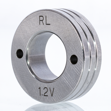 Rolka podajnika 37/19/12 TYP "V" 0,8 mm-1,0 mm do stali