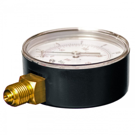 Manometr do powietrza 63mm 0-4 bar, gwint 1/4" boczny