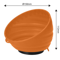 Miska magnetyczna kątowa z tworzywa 150mm