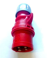 Wtyczka siłowa 16A 4 bolce, IP44