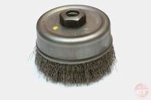 Szczotka doczołowa z nakrętką M14 fi80 kwasoodporna