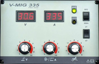 Półautomat spawalniczy Ideal V-MIG 285 4x4 PRO MMA (280A/400V)