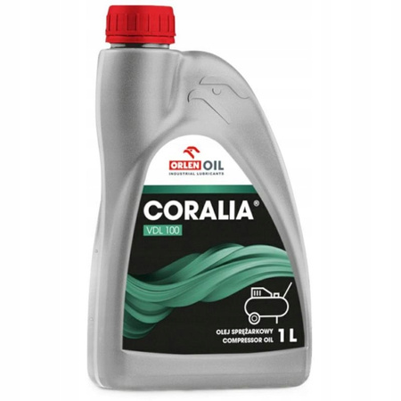 Olej do sprężarek tłokowych Orlen CORALIA L­DAA 100 1l