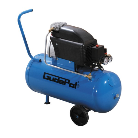 Kompresor tłokowy Gudepol 50l - SO 241/50 230V