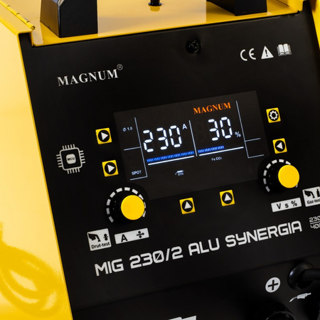 Półautomat spawalniczy Magnum MIG 230/2 ALU SYNERGIA (230V/400V)