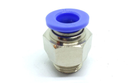 Złączka wtykowa prosta fi 8mm z gwintem 1/4"Z