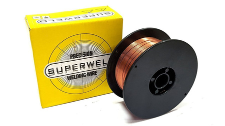 Drut spawalniczy 0,8mm 1kg SG2 Superweld