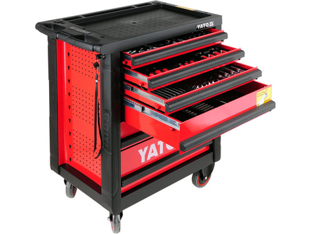 Szafka warsztatowa z narzędziami 177szt. YATO YT-5530