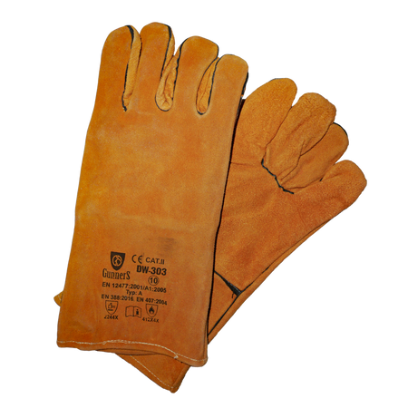 Rękawice spawalnicze Gunners DW-303Y, r.10