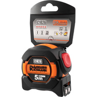 Miara zwijana 5m / 25mm, autostop dwustronna podziałka, KLASA I, Richmann