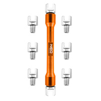 Zestaw kluczy do szprych motocyklowych 9 szt, NeoTools