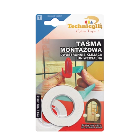 Taśma montażowa dwustronna piankowa TECHNICQLL