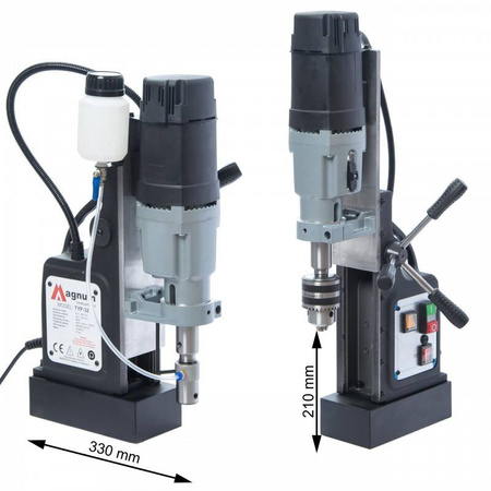 Wiertarka magnetyczna MAGNUM HGMD 32-60 1800W