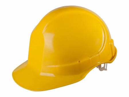 Kask / Hełm ochronny PROHELM HDPE OP2L regulowany żółty