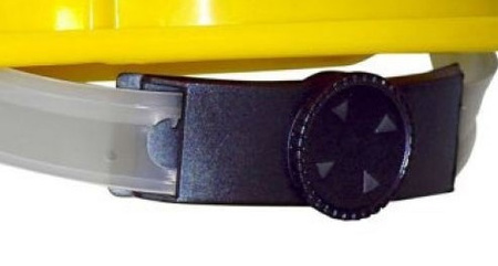 Kask / Hełm ochronny PROHELM HDPE OP2L regulowany żółty