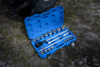 Zestaw narzędziowy 3/4″, 21 elementów, Hogert