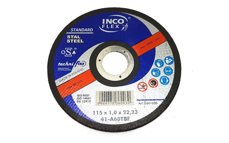 Tarcza do metalu 115 x 1,0 Inco Flex PL