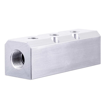 Listwa rozdzielająca pneumatyczna 2x1/2 + 3x1/4'W