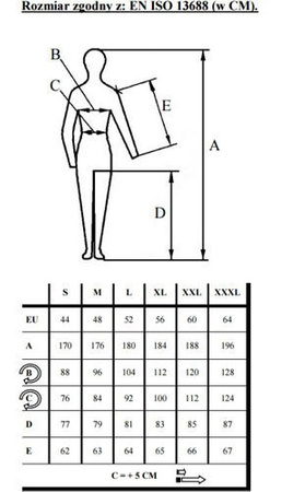 Spodnie ogrodniczki spawalnicze ArcKnight Weldas 38-4340