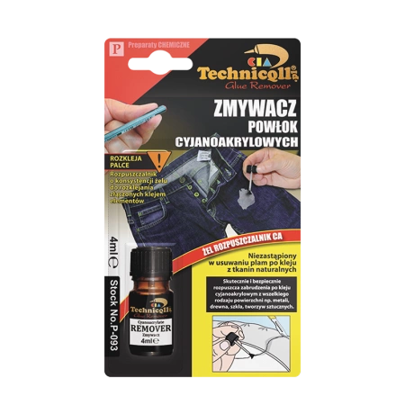 Zmywacz powłok cyjanoakrylowych 4ml TECHNICQLL