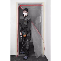 Kurtyna, osłona przeciwpyłowa z zamkiem "L" PE 49-800 NEO TOOLS