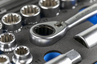 Zestaw nasadek przelotowych 18szt, Hogert