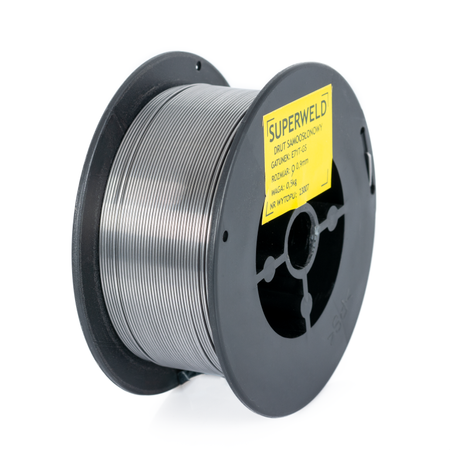 Drut spawalniczy samoosłonowy 0,9mm 0,5kg Superweld (spawanie bez gazu)