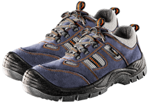 Buty robocze niskie zamszowe z metalowym podnoskiem, Neo Tools