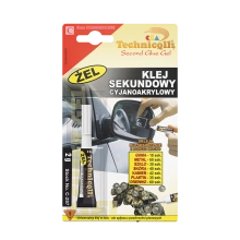 Klej sekundowy żel 2g TECHNICQLL