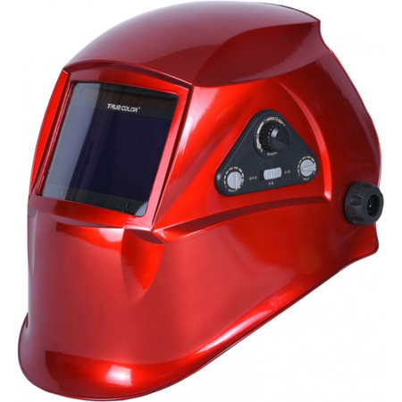 Przyłbica automatyczna Magnum PROCOLOR CZERWONA