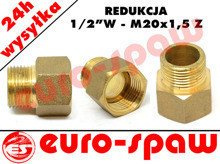 Redukcja manometryczna 1/2'W na M20x1,5 Z