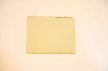 Szybka spawalnicza antyodpryskowa do masek i przyłbic (żółta)