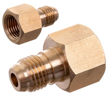 Redukcja gwintu do klimatyzacji samochodowej, 1/4"W x 1/4"SAE Z