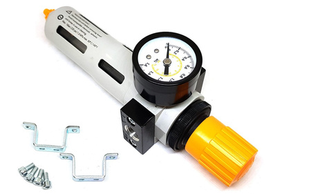 Filtroreduktor (odwadniacz, odolejacz z reduktorem) 1/4", Magnum QFR2000-02