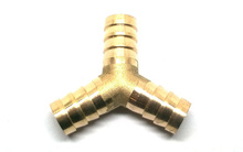Rozdzielacz mosiężny x3, trójnik typ "Y" na wąż 12mm