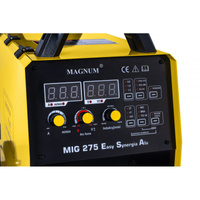Półautomat spawalniczy Magnum MIG 275 EASY SYNERGIA ALU PULS (280A/400V)
