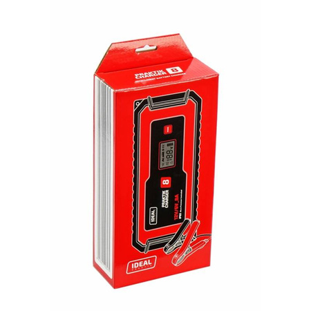 Prostownik Ideal Praktik Charger 8 LCD 6/12V