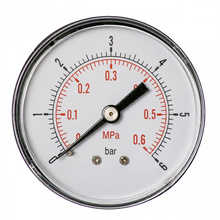 Manometr do powietrza 63mm 0-6 bar gwint 1/4" tylny