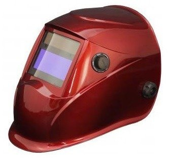 Przyłbica automatyczna Magnum NOVA, czerwona (9-13DIN)