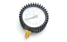 Manometr Argon / CO2 roboczy 16 bar z osłoną gumową, gwint 1/4"