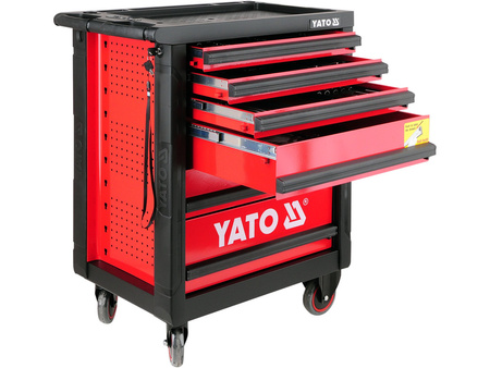 Szafka warsztatowa z narzędziami 177szt. YATO YT-5530