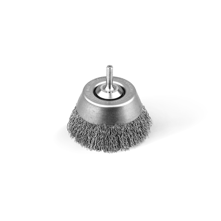 Szczotka doczołowa z trzpieniem fi80