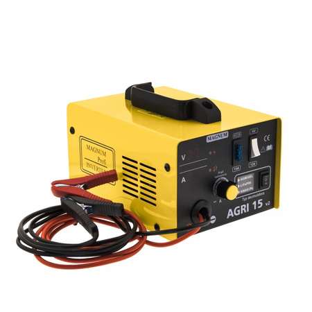 Prostownik inwerterowy Magnum AGRI 15 V2 (6/12V, 15A)