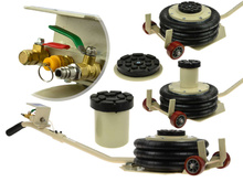 Podnośnik pneumatyczny 3,5T (bałwanek)