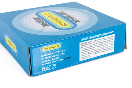 Drut spawalniczy samoosłonowy 0,9mm 3kg Superweld (spawanie bez gazu)