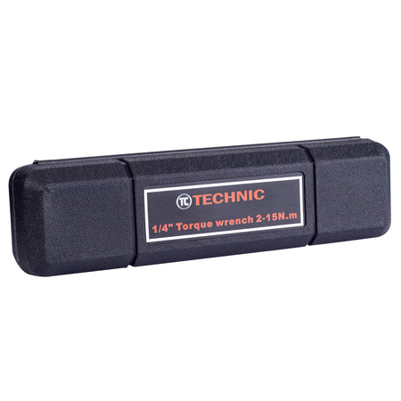 Klucz dynamometryczny 1/4", 2-15Nm, Technic E1608