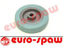 Koło 100mm (ośka 12mm) plastk+guma