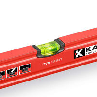 Poziomica 20cm 2 libelle KAPRO SPIRIT